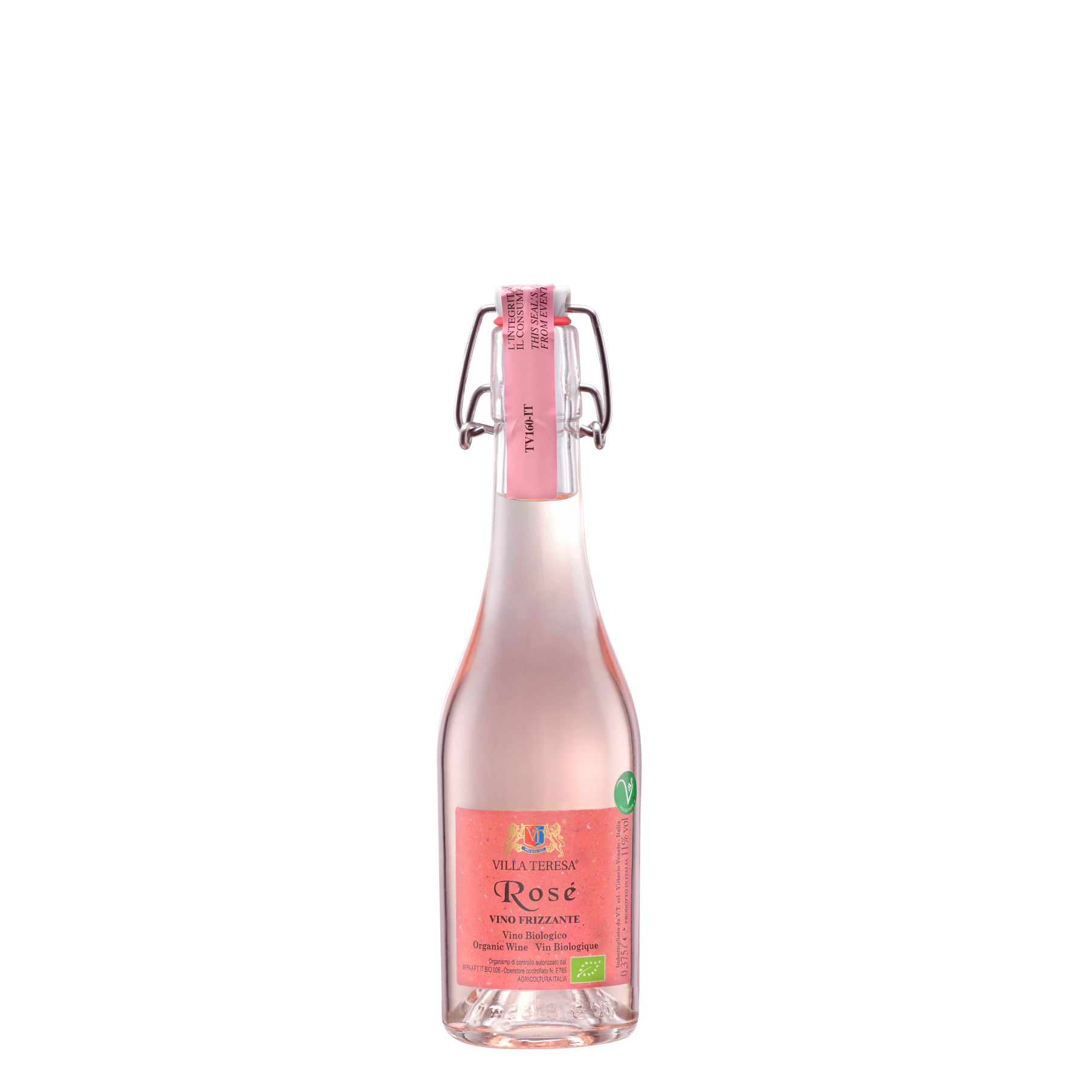 VILLA TERESA ORGANIC ROSE FRIZZANTE 375ML