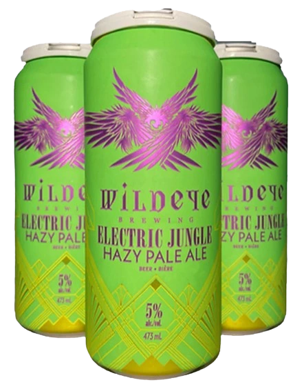 WILDEYE ELECTRIC JUNGLE HAZY PALE ALE 473ML 4PK CAN