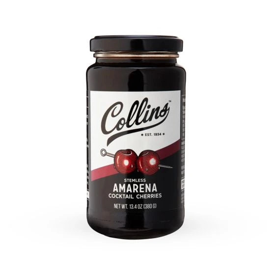 COLLINS AMARENA CHERRIES 13.4OZ @ Lethbridge [1047906]