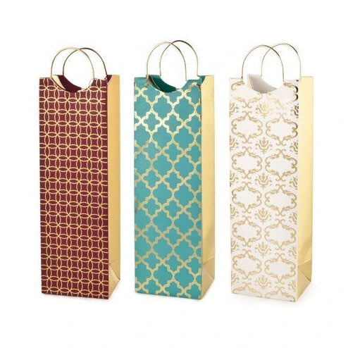 CAKEWALK ASSORTED LUXE PATTERN GIFT BAG