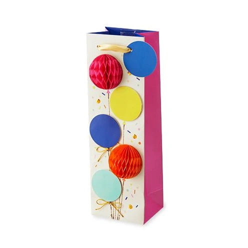 CAKEWALK HONEYCOMB BALLOONS GIFT BAG