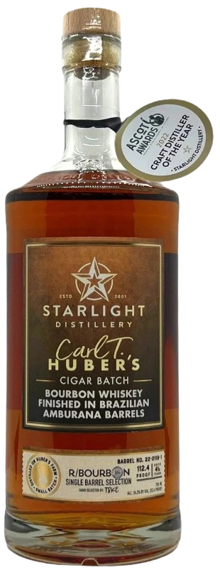 STARLIGHT CARL T AMBURANA SINGLE BARREL BOURBON 750ML