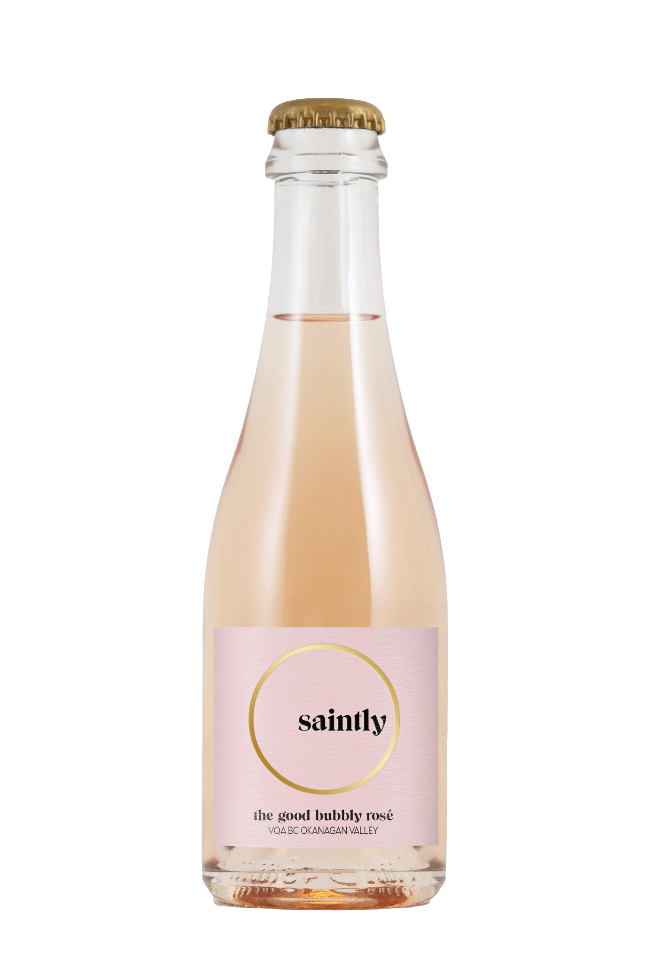 SAINTLY THE GOOD BUBBLY ROSE 200ML BT @ Kelowna [1048195]