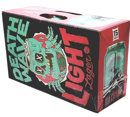 SEA CHANGE DEATH WAVE LIGHT LAGER 355ML 15PK CAN