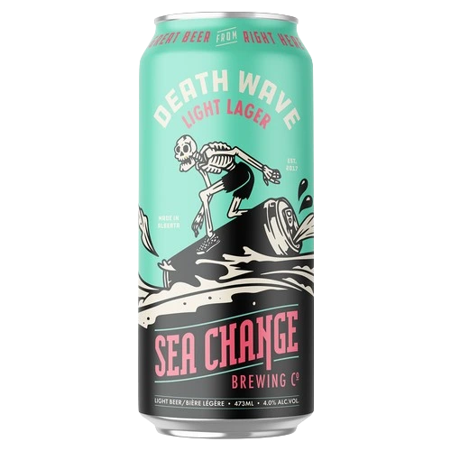 SEA CHANGE DEATH WAVE LIGHT LAGER 355ML 15PK CAN @ Township [1048308]