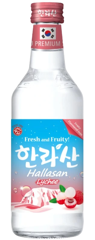 HALLASAN SOJU LYCHEE 375ML