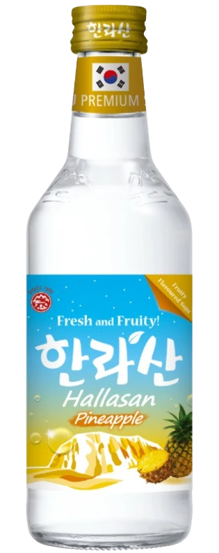 HALLASAN SOJU PINEAPPLE 375ML