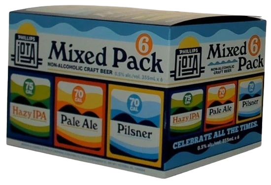 PHILLIPS IOTA NON ALC MIXER 355ML 6PK CAN