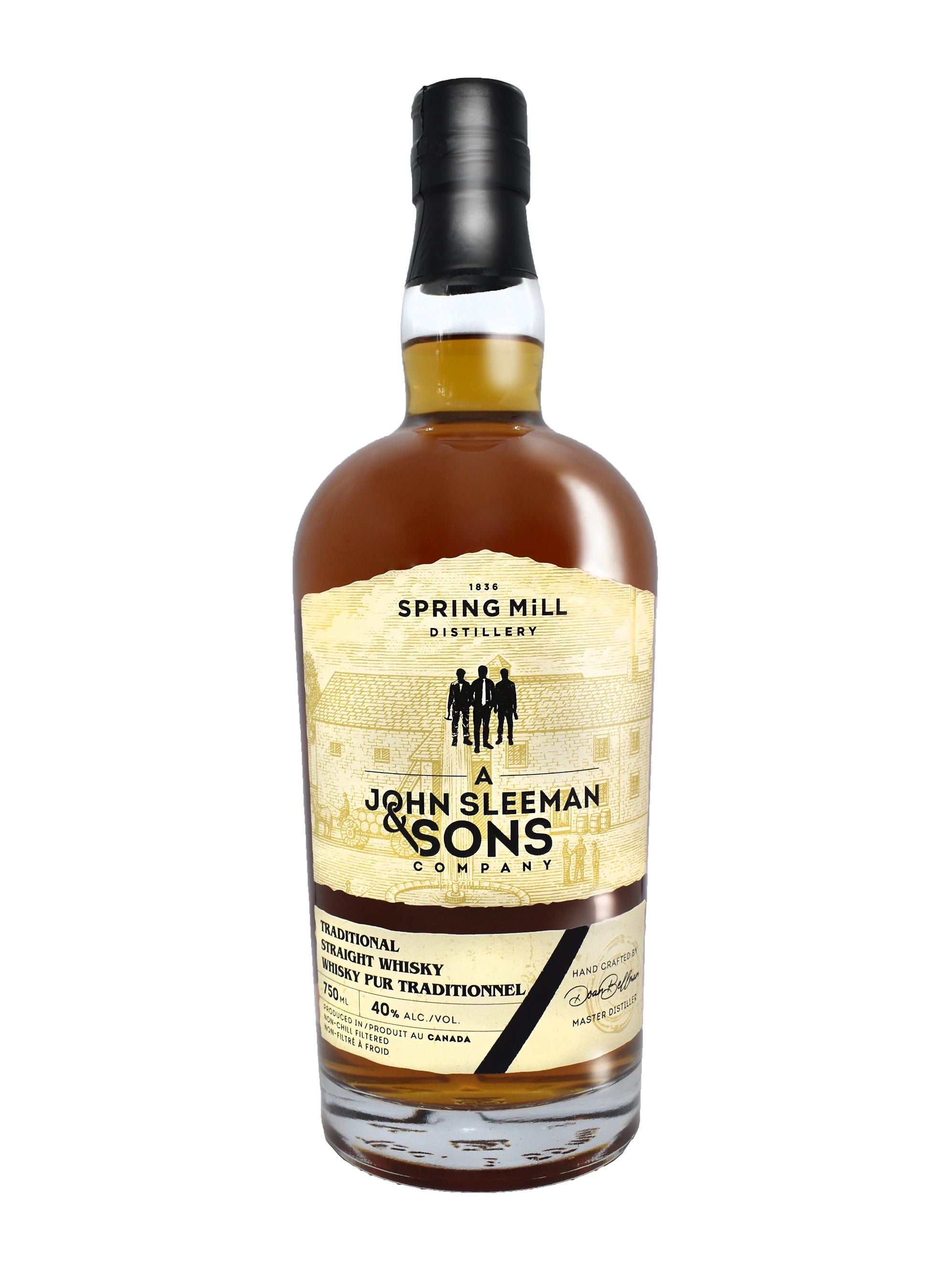 JOHN SLEEMAN & SONS TRADITIONAL STRAIGHT WHISKY 750ML