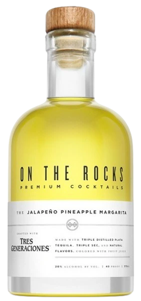 ON THE ROCKS JALAPENO PINEAPPLE MARGARITA 375ML @ Kelowna [1048663]