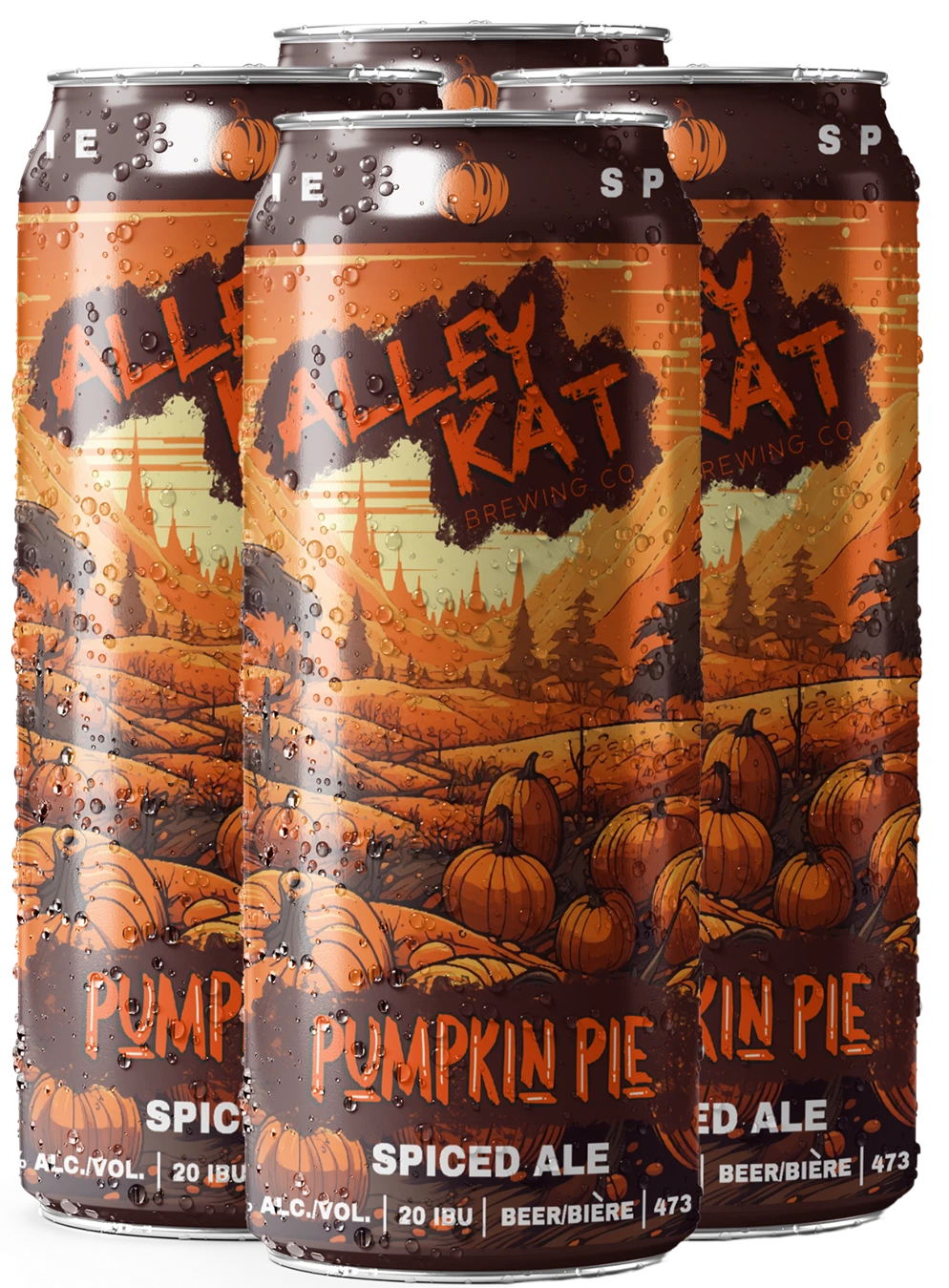 ALLEY KAT PUMPKIN PIE SPICED ALE 473ML 4PK CAN