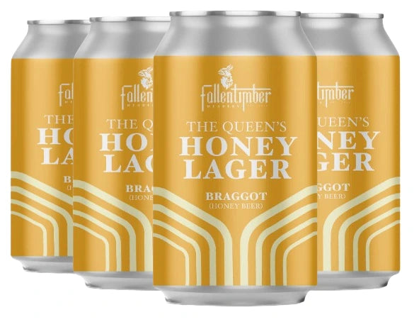 FALLENTIMBER HONEY LAGER 355ML 6PK CAN