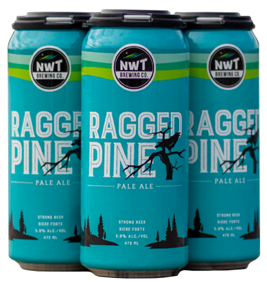 NWT RAGGED PINE PALE ALE 473ML 4PK CAN