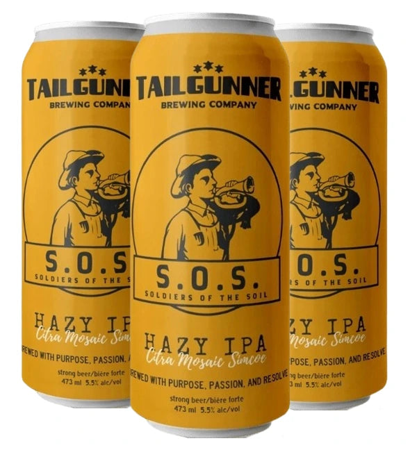 TAILGUNNER SOS HAZY IPA 473ML 4PK CAN