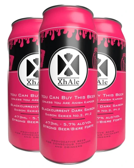 XHALE UNLESS YOU ARE ANISH BLACKCURRANT SAISON 473ML 4PK CAN