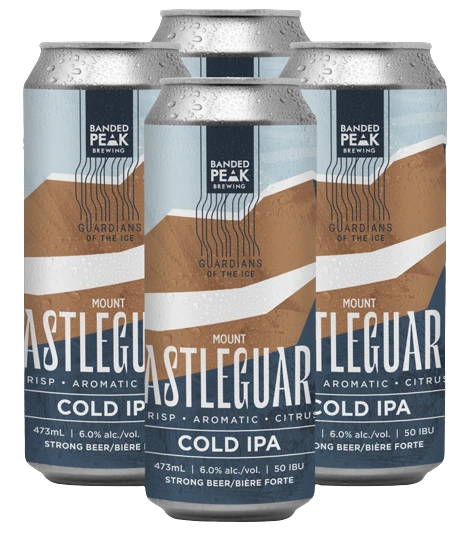 BANDED PEAK GOTI MOUNT CASTLEGUARD IPA 473ML 4PK CAN