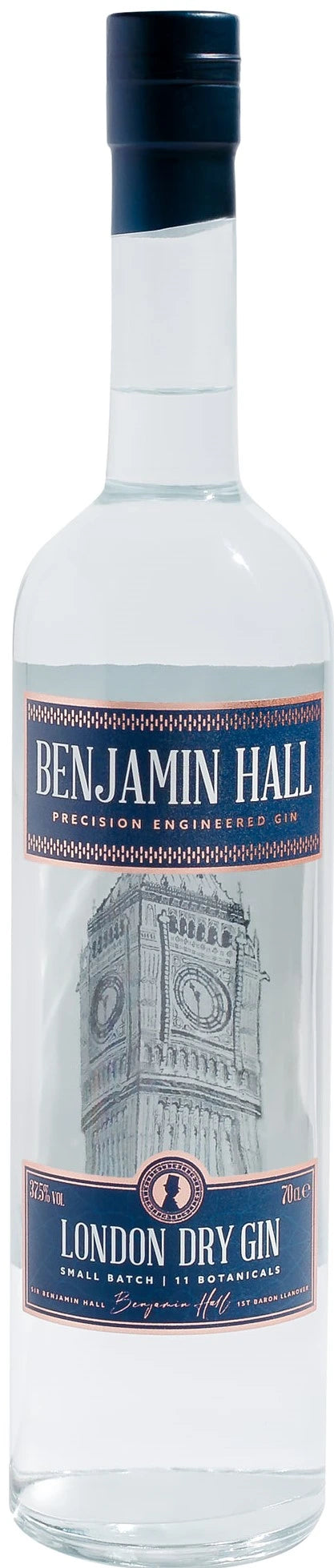 BENJAMIN HALL LONDON DRY GIN 700ML