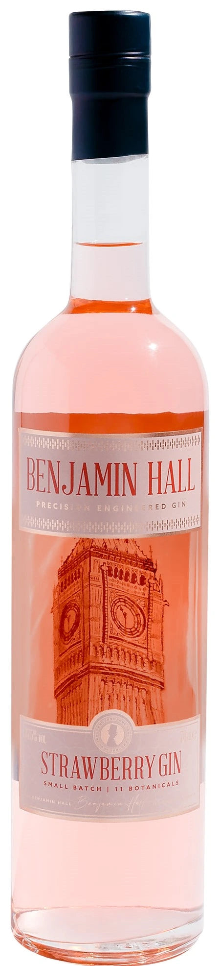 BENJAMIN HALL STRAWBERRY PINK GIN 700ML