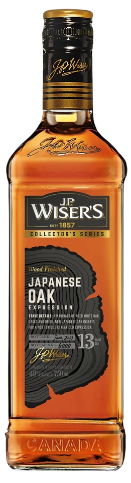 WISERS COLLECTORS SERIES JAPANESE OAK WHISKY 750ML