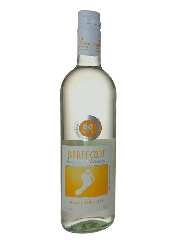BAREFOOT BRIGHT & BREEZY PINOT GRIGIO 750ML
