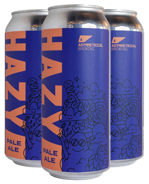 ASYMMETRICAL CUMULUS LUPULUS HAZY PALE ALE 473ML 4PK CAN