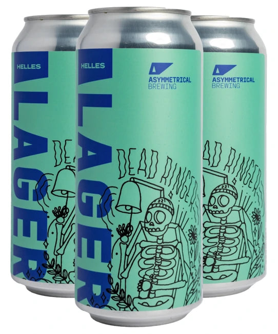 ASYMMETRICAL DEAD RINGER HELLES LAGER 473ML 4PK CAN