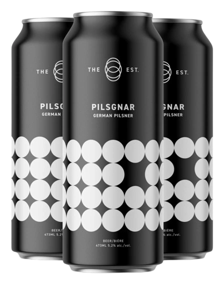 ESTABLISHMENT PILSGNAR GERMAN PILSNER 473ML 4PK CAN