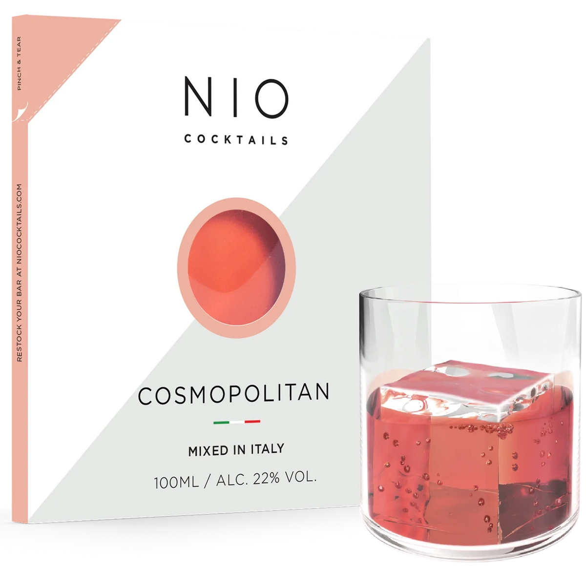 NIO COCKTAILS COSMOPOLITAN COCKTAIL 100ML POUCH