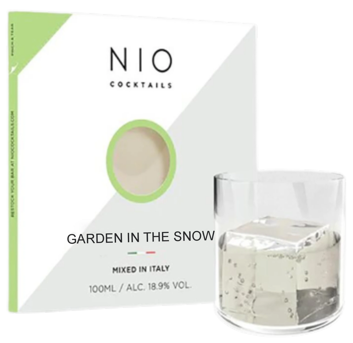 NIO COCKTAILS GARDEN IN THE SNOW COCKTAIL 100ML POUCH