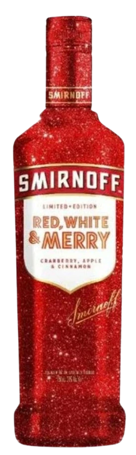 SMIRNOFF RED WHITE & MERRY VODKA 750ML @ St. Albert [1049068]
