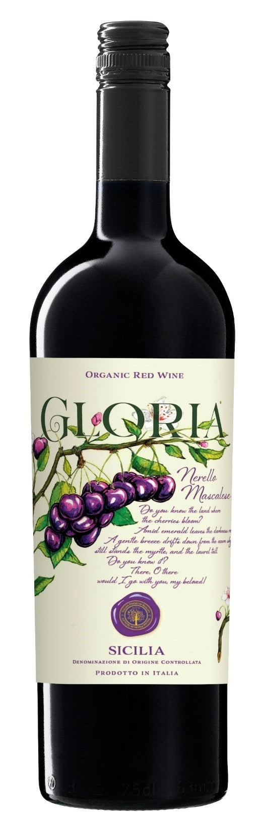 GLORIA NERELLO MASCALESE 750ML