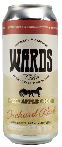 WARDS GINGER APPLE CIDER 473ML 4PK CAN @ Kelowna [1049237]