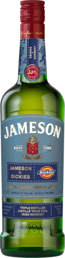 JAMESON IRISH WHISKEY X DICKIES LIMITED EDITION 750ML