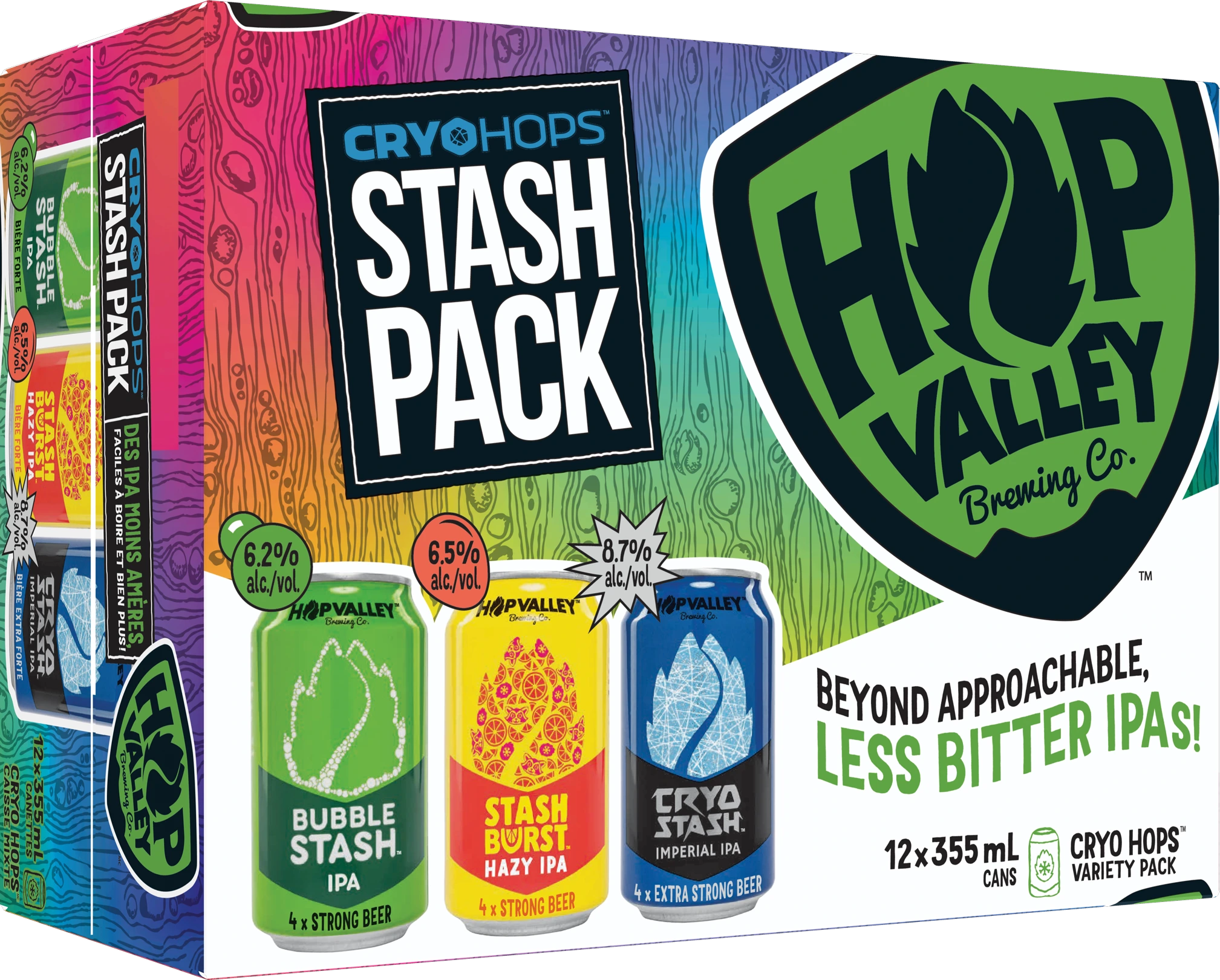 HOP VALLEY STASH MIXER 355ML 12PK CAN
