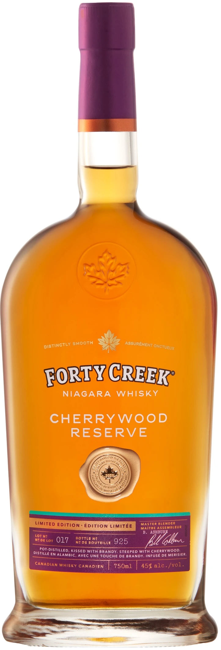 FORTY CREEK CHERRYWOOD RESERVE 750ML