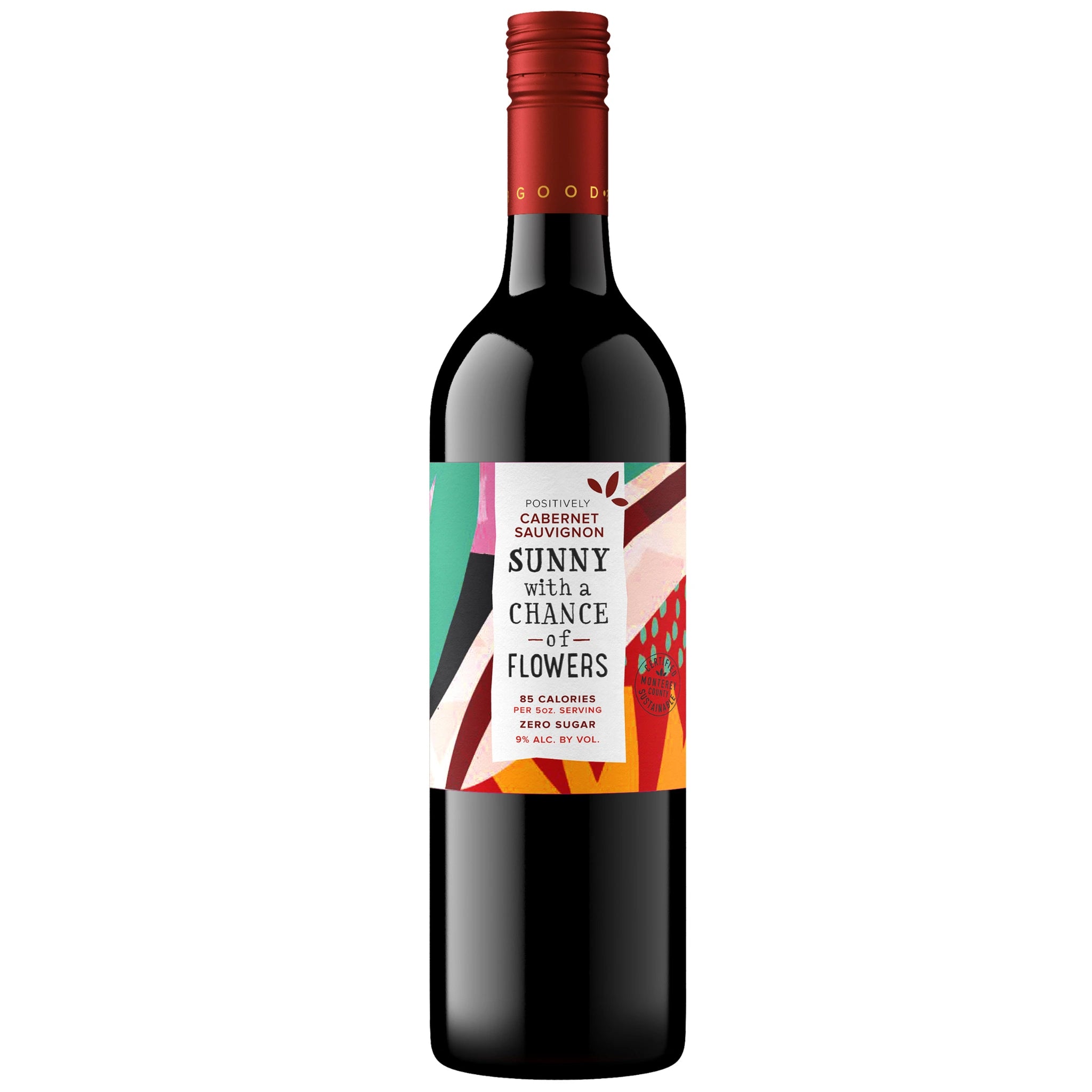 SUNNY WITH A CHANCE OF FLOWERS CABERNET SAUVIGNON 750ML