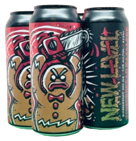 NEW LEVEL GINGERBREAD MASSACRE RED ALE 473ML 4PK CAN