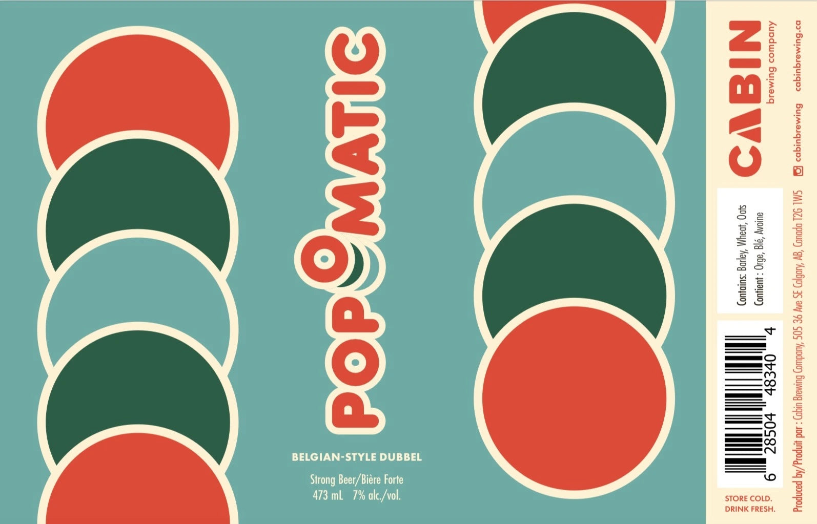 CABIN POPOMATIC 473ML 4PK CAN
