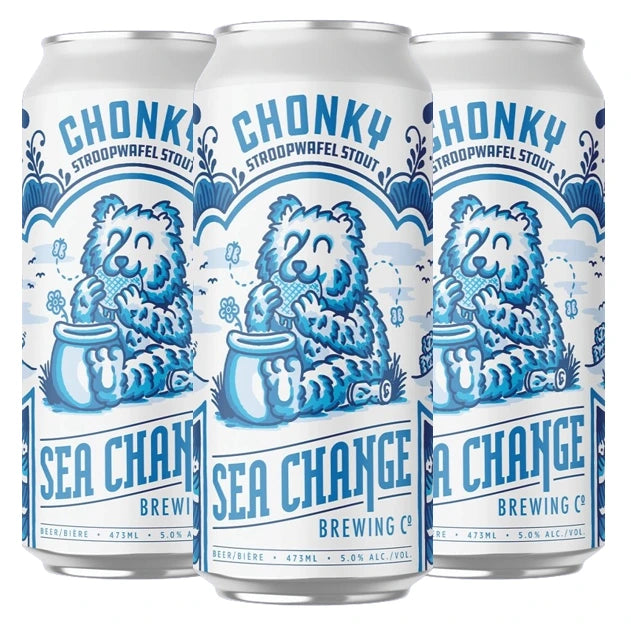 SEA CHANGE CHONKY STROOPWAFEL STOUT 473ML 4PK CAN