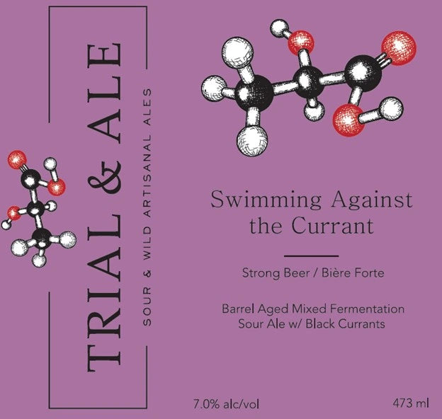TRIAL & ALE SWIMMING AGAINST THE CURRANT 473ML 4PK CAN