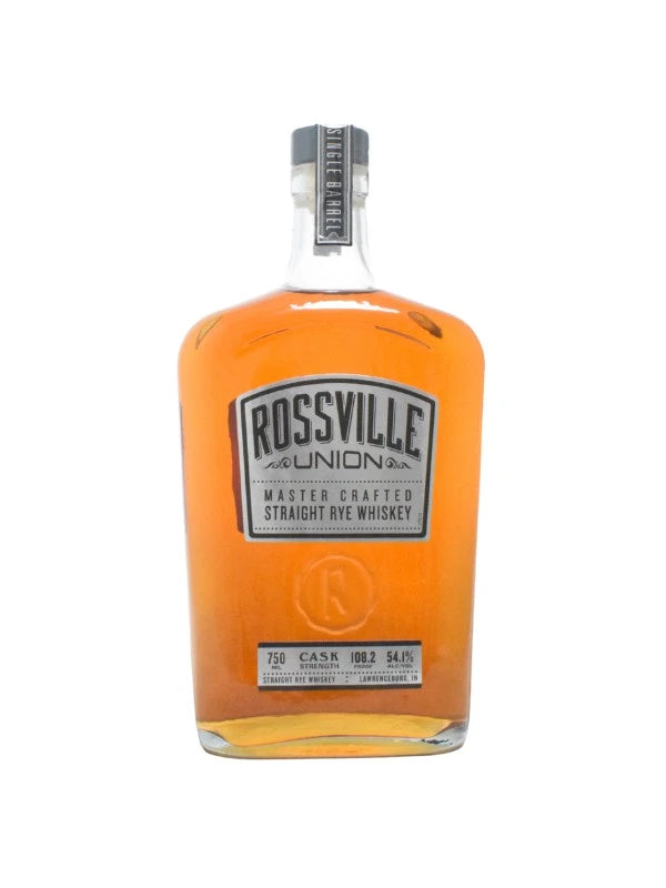 ROSSVILLE UNION W&B SINGLE BARRELRYE WHISKEY 750ML