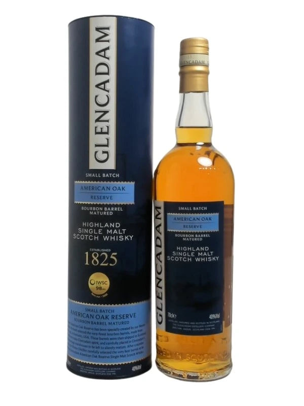 GLENCADAM AMERICAN OAK RESERVE BOURBON CASK 700ML