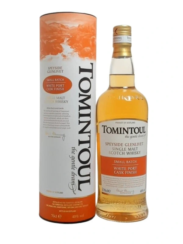 TOMINTOUL SMALL BATCH WHITE PORT FINISH SINGLE MALT 700ML