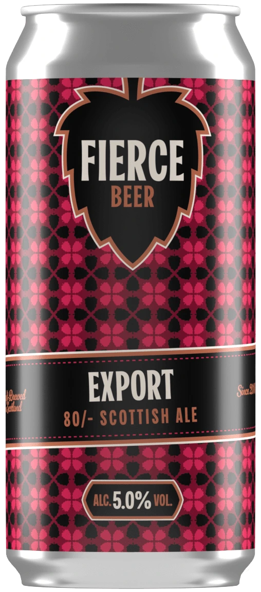 FIERCE BEER SCOTTISH EXPORT 330ML CAN