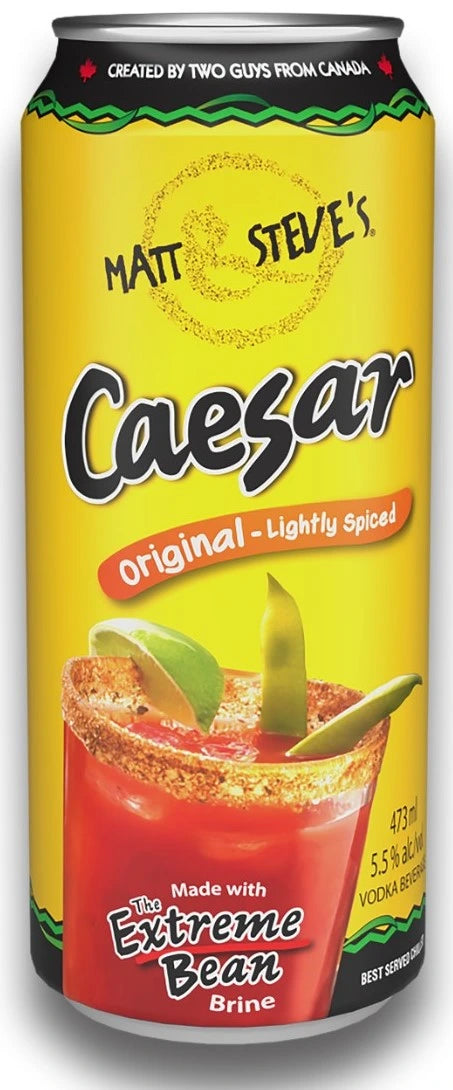 MATT & STEVES CAESAR ORIGINAL LIGHTLY SPICED 355ML 6PK CAN