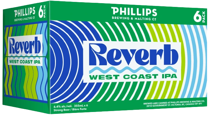 PHILLIPS REVERB WEST COAST IPA 355ML 6PK CAN