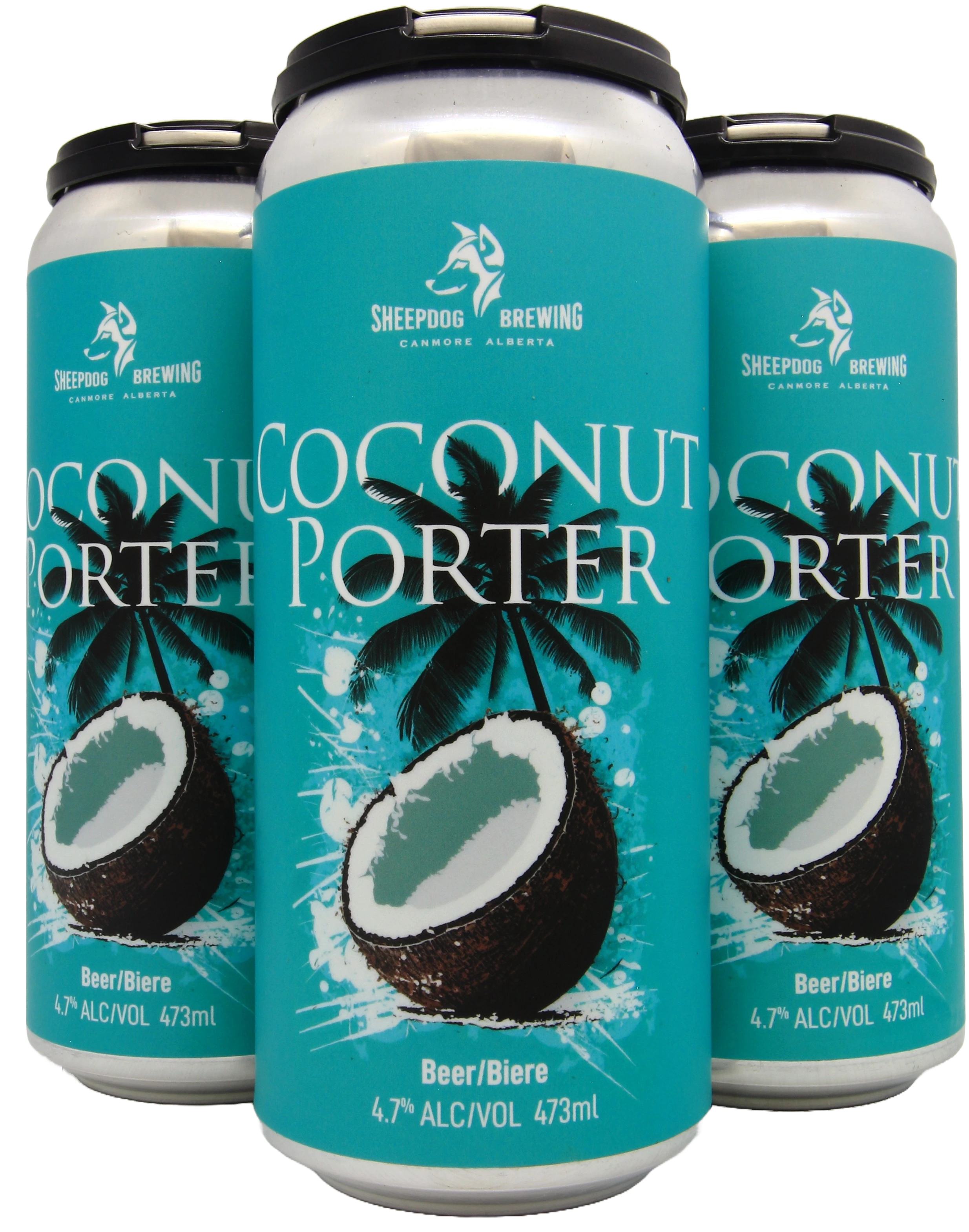 SHEEPDOG COCONUT PORTER 473ML 4PK CAN