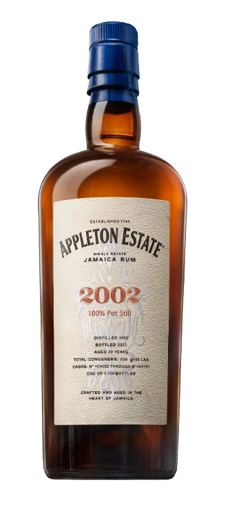 APPLETON ESTATE HEARTS COLLECTION 2002 RUM 750ML