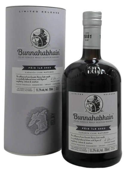 BUNNAHABHAIN CANASTA CASK ISLAY SCOTCH 700ML @ Airdrie [1049624]