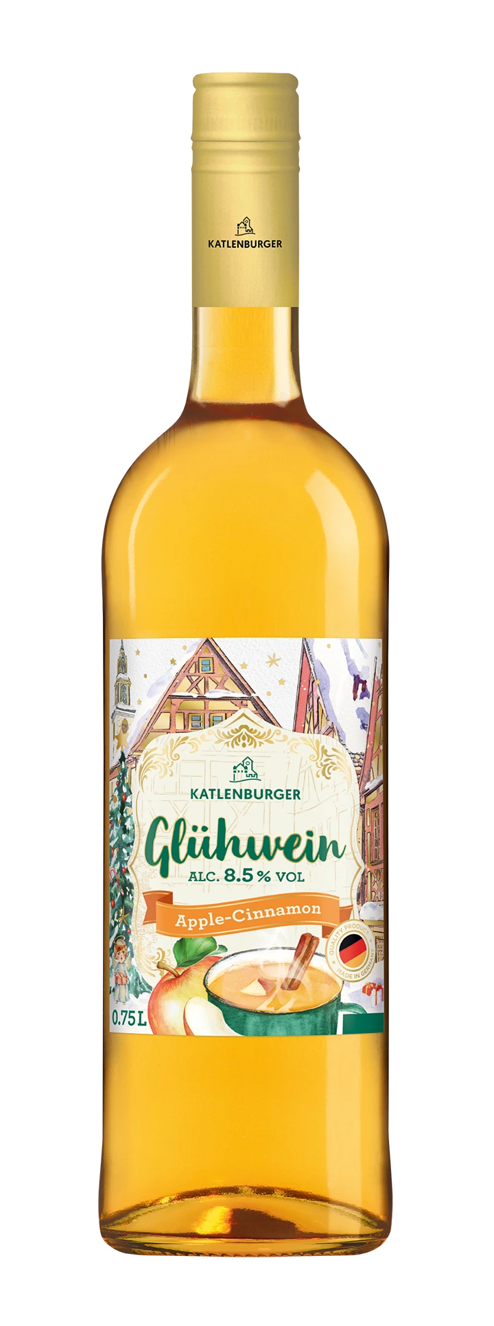 KATLENBURGER APPLE CINNAMON GLUHWEIN 750ML